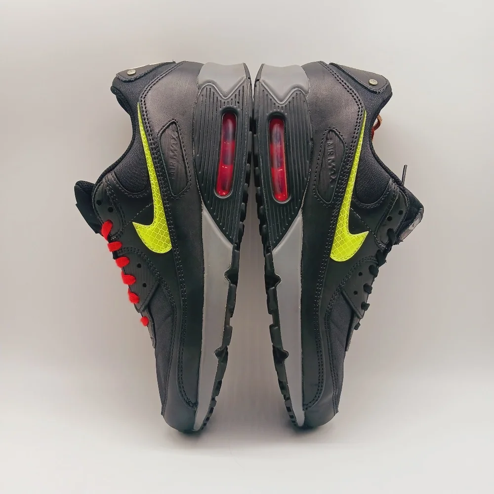 Nike Air Max 90 Premium 'FDNY' Streetwear Shoes Size 11 for Men - Picture 7 of 15